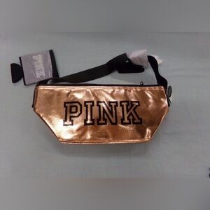 Victorias Secret PINK Copper Cooler Lunch Box Bag & Koozie 2 Piece Set ~ NEW